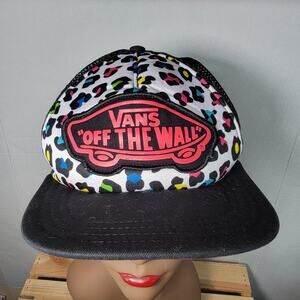 VANS Retro Snap Back Trucker Hat "Off The Wall"